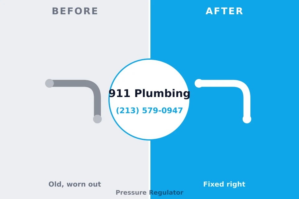 Before and after: plumbing repair Cannon Falls, MN